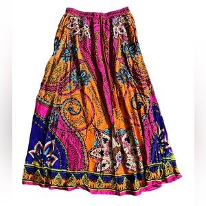 Established 12 Paisley Flowy Skirt